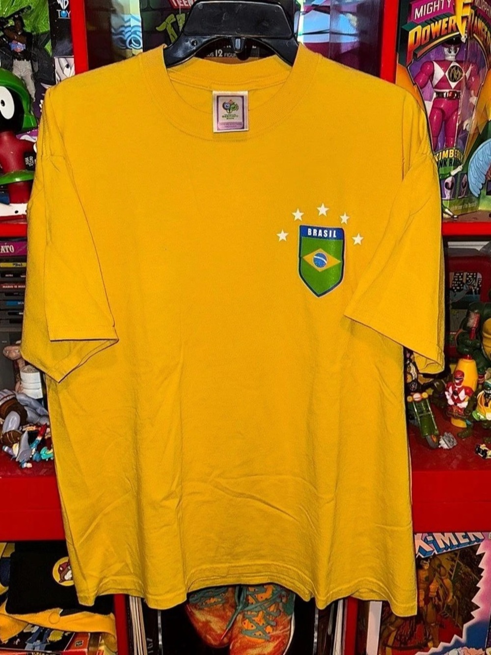 Vintage 2006 WorldCup Germany x Brazil National Team T-shirt